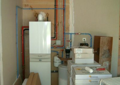 chaudière gaz à condensation à production d’eau chaude sanitaire par accumulation - Pommier 02200
