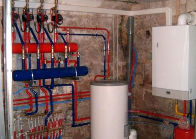 Réalisation d’un chauffage centrale au gaz avec production d’eau chaude sanitaire Pour un local commerciale et deux appartements à Soissons 02200